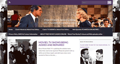 Desktop Screenshot of freemovieclassicsonline.com